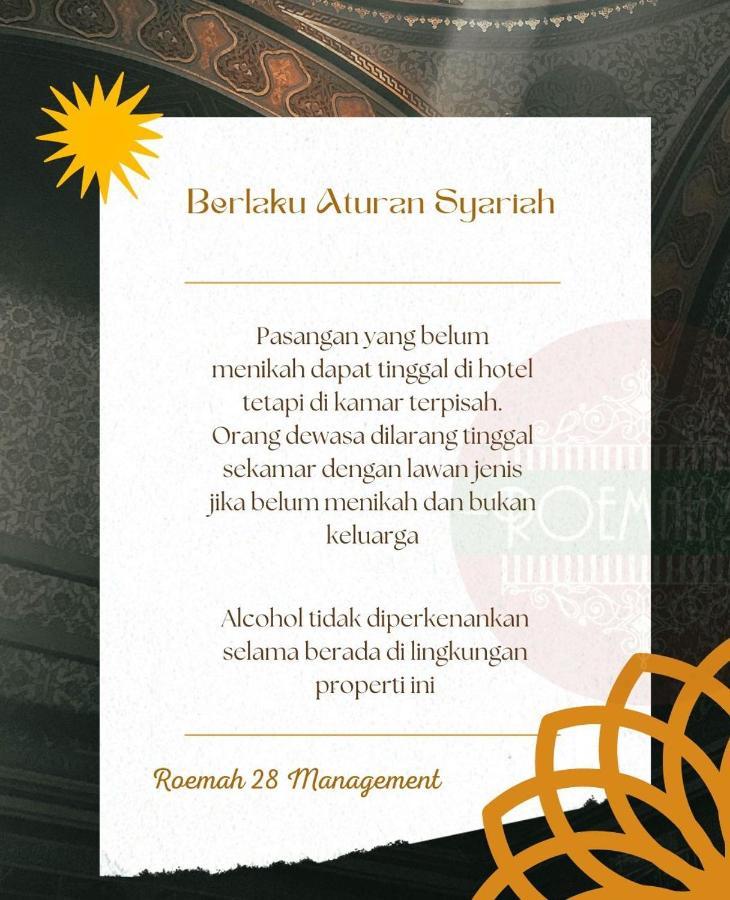 Roemah 28 Syariah Hotel Medan Exterior photo
